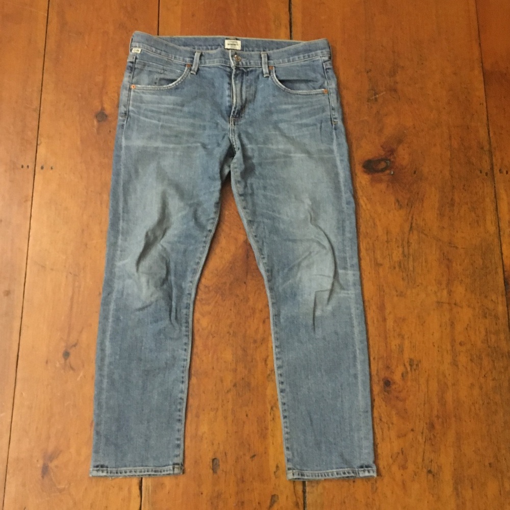 Citizens Of Humanity Elsa mid rise slim fit crop
